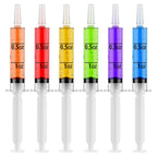 JOLLY CHEF 60 Pack Party Jelly Halloween Shot Syringes, Medium 1.5 oz Container with Lid, Perfect for Plastic Shot Glasses Thanksgiving Christmas