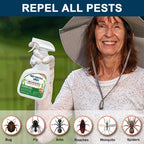 TSCTBA Pest Control Spray, Indoor Pest Control Mint Spray for Home and Kitchen - Fly, Ant, Spider, Roach, Flea, Bug and Mosquito Repellent, All Natural, Safely and Effectively - 12.5 OZ