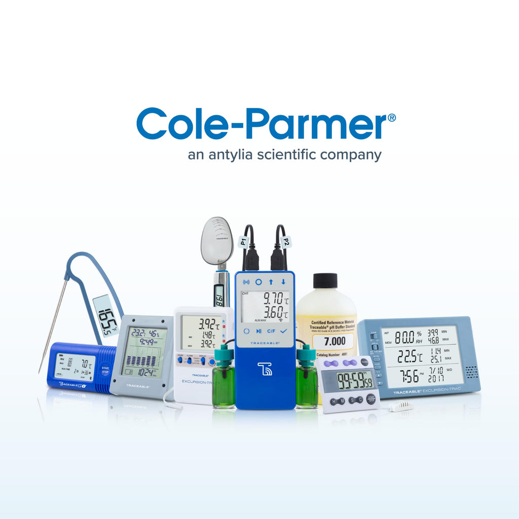 Traceable Calibrated Fridge/Freezer Digital Thermometer; 1 Bottle Probe