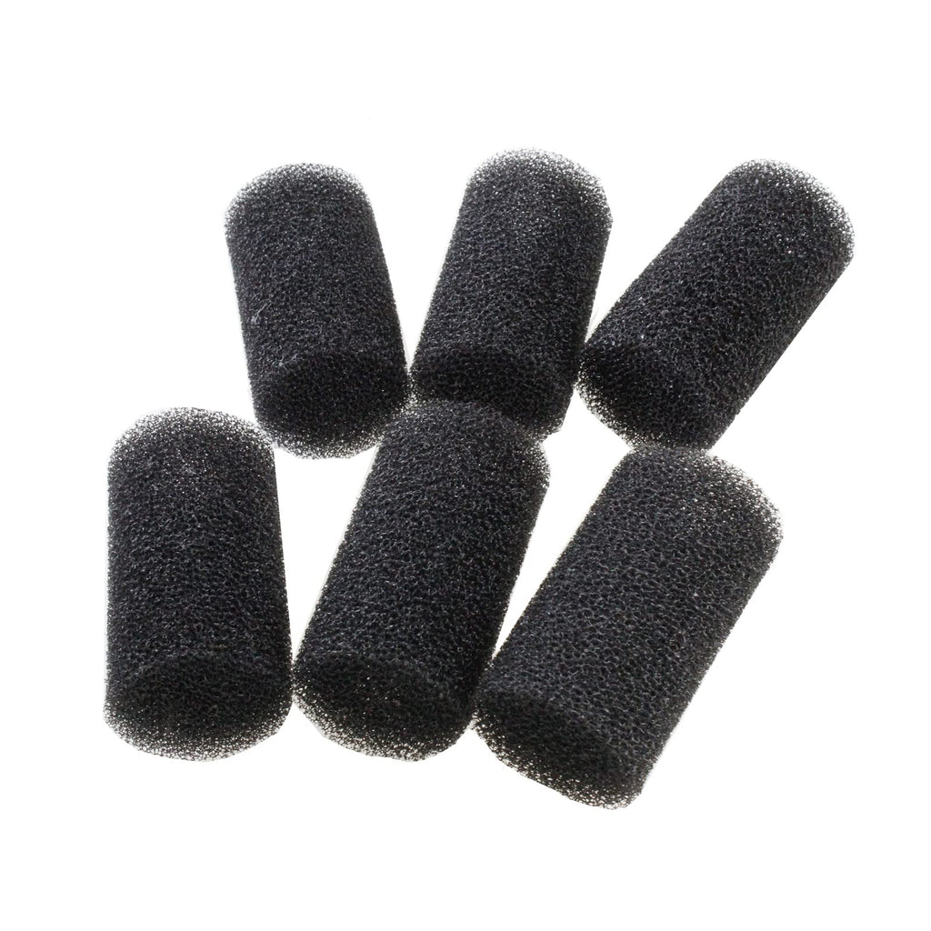 AQUANEAT 6-Pack Pre-Filter Sponge for Aquarium Shrimp Fry Fish Tank Filter 1” Intake, Replacement Foam Cover