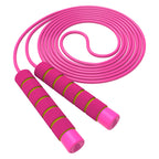 Adjustable Soft Skipping Rope - Toddler Jump Rope With Skin-Friendly Foam Handles For Kids, Boys, Girls, Women, Men - Exercise Activity, Outdoor Fitness