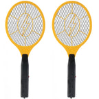 2 Pack Electric Fly Swatter, Bug Zapper Racket for Indoor Pest Control, Handheld Insect Killer Bat Battery Powered Electric Mosquito Swatter for Outdoor and Home