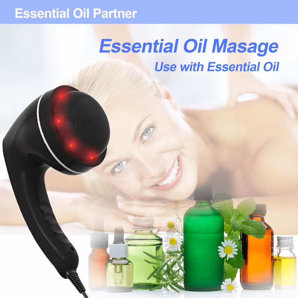 DS SAVORING Cellulite Massager with 8 Interchangeable Heads, Body Sculpting Machine for Lymphatic Drainage and Vibrating Fat Cellulite Remover, Portable and Easy to Use for Men and Women at Home