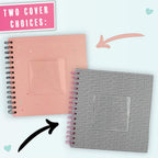 DOODLE HOG Journal for Girls, Teens - Journal Kit Includes 40 Page Journal, Stickers, Keychain, Markers, Washi Tape & Poster. Great Teen Girl Gifts! (Dotted Pink Scrapbook Kit)