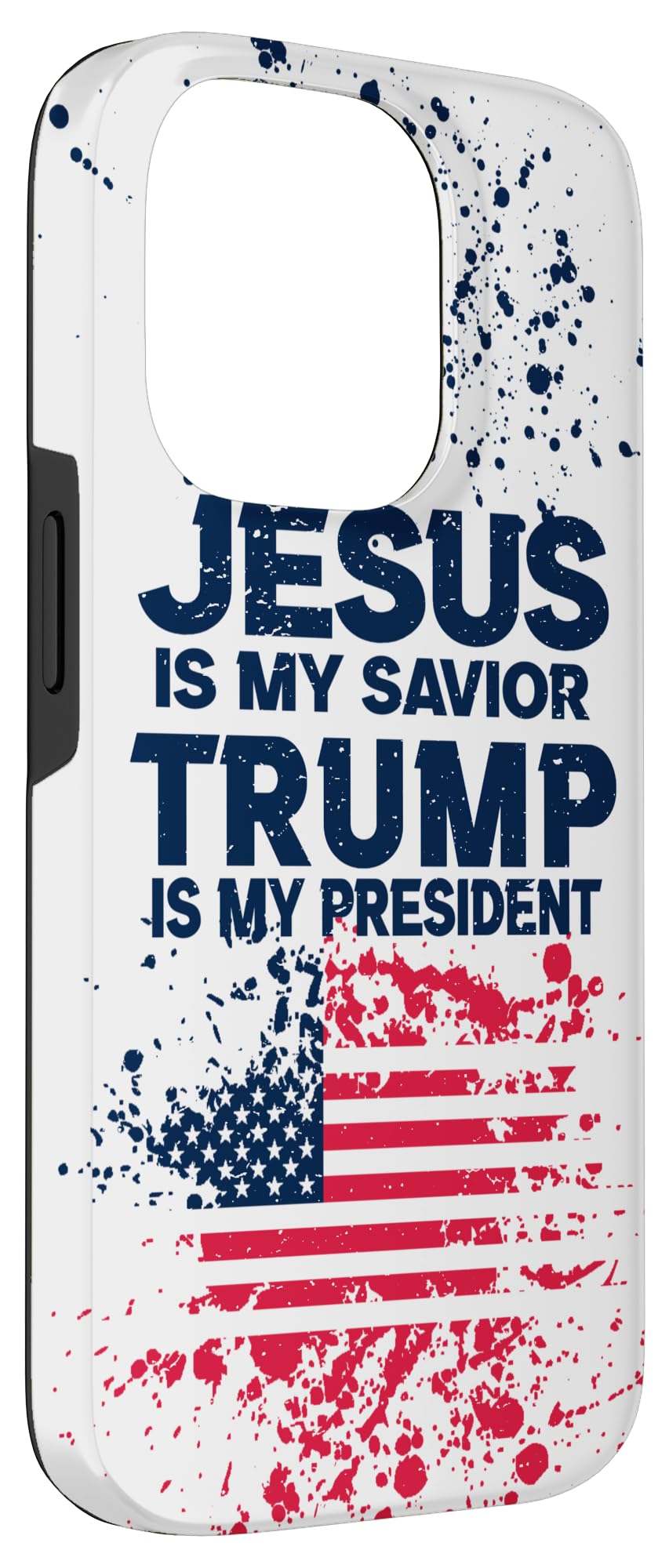 iPhone 14 Pro Trump Is My President phone case American Flag Trump 2020 Case