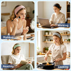 10 Pack Headbands for Women, Elastic Non-Slip Hair Bands Hair Warp for Sports Daily Workout Yoga Running