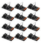 Trap A Pest Mouse Traps - Best Mouse Traps That Work, Sanitary Safe Mouse Catcher for Family and Pet - Reusable Snap Traps for Mice - Indoor and Outdoor Effective Mice Traps (12 Pack)