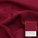 BGment Christmas Red Curtains 63 Inch Length - Rod Pocket and Back Tab Blackout Curtains Thermal Room Darkening Curtains for Living Room/Bedroom, 2 Panels (42 x 63 Inch, Burgundy Red)