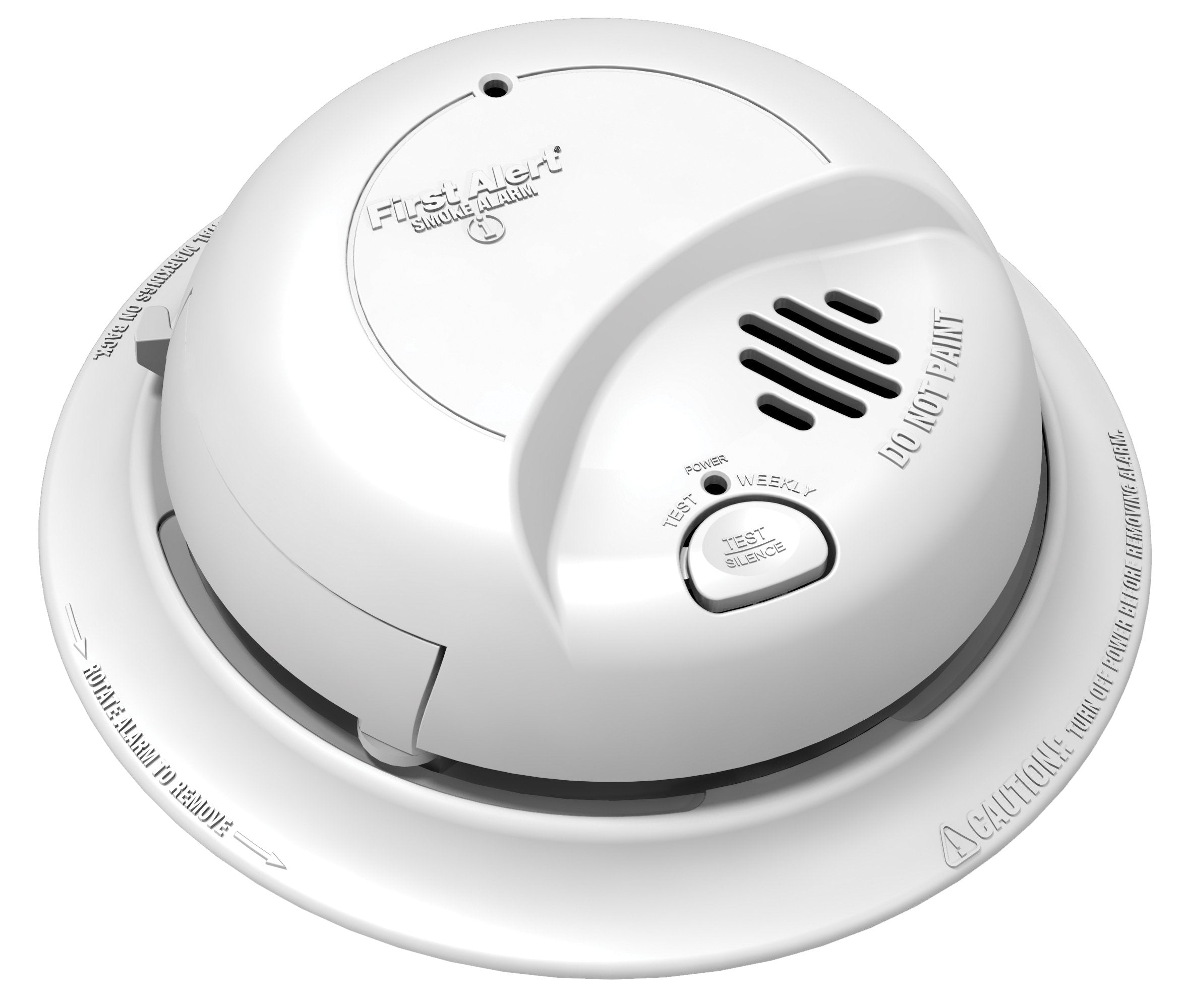 First Alert 9120B Smoke Detector, Hardwired Alarm with Battery Backup, 12-Pack