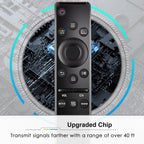Universal Remote Control Compatible for All Samsung TV LED QLED UHD SUHD HDR LCD Frame Curved Solar HDTV 4K 8K 3D Smart TV Remote Replacement, with Buttons for Netflix, Prime Video, WWW