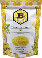 Beesworks Yellow Beeswax Pellets (3 lb) | 100% Pure, Cosmetic Grade, Triple-Filtered Beeswax for DIY Skin Care, Lip Balm, Lotion, and Candle Making