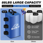 Hatway Canopy Water Weight Bag,88 LBS Water Tent Weights Set of 4 Leg Weights for Pop Up Canopy,Gazebo,Canopies,Tent-4 * 10L-Blue