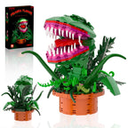 aphpaio Audrey 2 Piranha Plant Building Toys Sets, Little Shop of Horrors Flowers Cannibal with Openable Mouth Building Blocks, Gift for TV Fans Halloween Christmas Kids Ages 8+