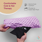 Hysterectomy Seat Belt Pillow - Recovery After Double Mastectomy, Heart, Abdominal, Breast Reduction & Augmentation, Tummy Tuck, C Section Surgery - Gel Pack Included- Seatbelt Pillow Gifts for Women