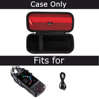 Mchoi Hard Case Suitable for Tascam Portacapture X8 High Resolution Adaptive Multi-Track Recorder, Waterproof Shockproof Record Device Digital Recorder Protective Case, Case Only
