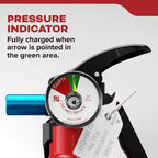 Kidde Fire Extinguisher for Home & Office Use, 5-B:C, 3.2 Lbs., USCG Approved with Strap Bracket (Included)
