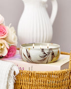 M&SENSE 3 Wick Soy Candles for Home Scented, Citrus & Sage Scented Aromatherapy Candle for Stress Relief, 12oz 40 Hour Burn Time, Highly Scented Candle Gift