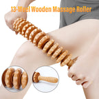 JUNRA 4 PCS Wood Therapy Massage Tools, Lymphatic Drainage Massager Maderoterapia Kit Wood Therapy Tools for Body Shaping Sculpting