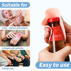 4PCS Rubber Jar Opener, Multifunctional Jar Gripper Pads, Heat Insulation Pad Kitchen Coasters for Elderly Senior Suffering from Weak Hands Arthritis，4 Colors