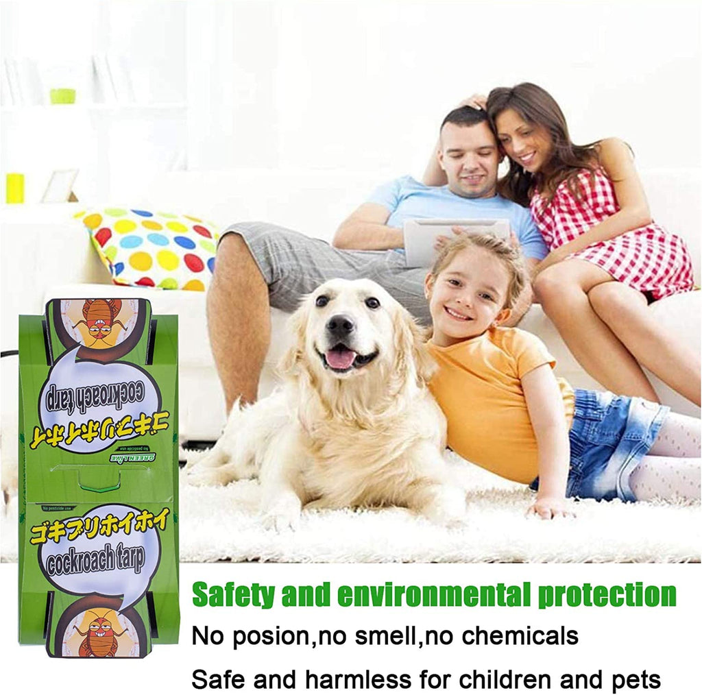 Roach Traps Indoor,Cockroach Trap,Roach Motel,Roach Traps Indoor for Home -15 Pack