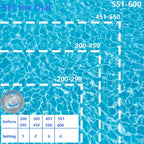 BFJOG Hot Tub Cartridges Replacement for Frog Ease Floating System Up to 600 Gallons & Supports Less Chlorine Use (4-Packs)