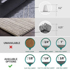 Large Office Chair Mat for Carpet, 46"x 60" Anti-Slip Waterproof Desk Chair Mat for Rolling Chairs, Heavy Duty Vinyl Computer Floor Protector, Easy Glide Floor Mat for Work, Home Office, Gaming