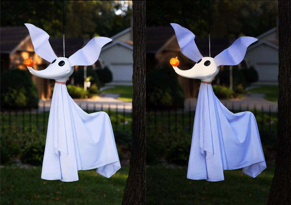 Disney The Nightmare Before Christmas Zero Light and Sound Full Size Poseable Hanging Character Decoration