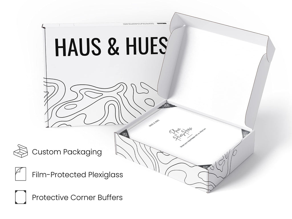 HAUS AND HUES Standalone Aluminum White Frames Set of 15-12x16