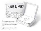 HAUS AND HUES Standalone Aluminum White Frames Set of 15-12x16