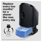 Braun Clean & Renew Refill Cartridges CCR, Replacement Shaver Cleaner Solution for Clean&Charge Cleaning System, Pack of 10