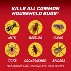 Ortho Home Defense Insect Killer for Indoor and Perimeter2 with Comfort Wand - Ready-To-Use Bug Spray, Kills Ants, Cockroaches & Spiders, 1.33 gal.