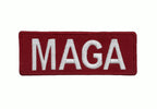 2024 Trump Patriotic Iron Sew On Patch Set Tactical Biker Leather Jacket Vest Patches, 6 Pieces with American Flag, Military, 2nd Amendment - Make America Great Again - MAGA Inspired Gear for Patriots
