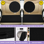 LYUANEC Gel Seat Cushion for Long Sitting, (2.4 Inch Extra Thick Cushion) Soft＆Breathable Gel Cushions for Pressure Relief, Wheelchair Seat Cushion, Honeycomb Seat Cushions, Office Chair Cushion