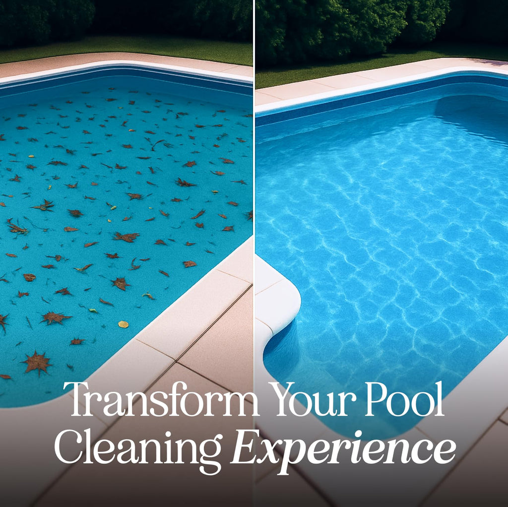 Lime Ultra-Durable Pool Skimmer Net – Deep Fine Mesh for Efficient Leaf & Debris Cleaning, Fits Standard Pool Poles (Net Only, No Pole)