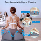 Seat Cushion for Relief Sciatica - Memory Foam Cushion for Office Chair, Hip & Coccyx Pain Relief for Long Sitting,2025 Upgraded X-Large Seat Pillow for Soft Support,for Game Chair/Wheelchair