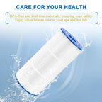 6541-397 Pool Spa Filter Compatible with 2009-2023 Sundance 880 Spa Filter (Outer 6473-165 and Inner 6473-164), Replacement for Sundance 880 Filter, Optima/Maxxus/Cameo/Aspen/Marin 880 Spa Filter