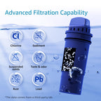 AQUA CREST CF10A Water Filter Replacement for Pur® Plus Pitcher Water Filter, CRF950Z, PPF951K, PPF900Z, PPT700, PPT111, CR1100, DS1800 and All Pur® Pitchers and Dispensers, NSF Certified, 4 Pack