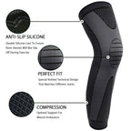 Full Leg Sleeves Long Compression Leg Sleeve Knee Sleeves Protect Leg, for Man Women Basketball, Arthritis Cycling Sport Football, Reduce Varicose Veins and Swelling of Legs
