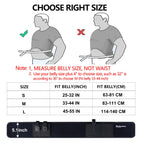 MOSTCOMTAC  Belly Band Holster for Concealed Carry, Gun Holster for Men Women, Breathable Concealed Carry Holster Fits Glock 19 17 42 43 43x, Ruger Lcp 380, Taurus for Most Pistols and Revolvers