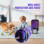 FASHFACE Bug Zapper Indoor Outdoor 3 in 1, Electric Mosquito Killer Lamp with Silent Fan, 2000V, 365nm UV Light, Dual Luring Modes, Smart Sensor Mosquito Trap for Home Villa Yard