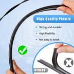 Niuyhe Coping Strips for Overlap Above Ground Pool Liners, Swimming Pool Plastic Liner Clips Replacement Patch Kit for 24ft Round, 15 X 30ft Oval and 16 X 24ft Oval (Qty 61, 15.74 inches Long)