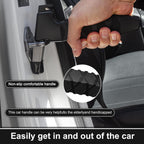 2 Pack Car Door Handle Assist for Elderly – 3-in-1 Car Handle Assist Auto Cane with Seat Belt Cutter & Window Breaker Car Door Latch Handle for Safe Entry/Exit Car for Seniors & Handicapped (2 Pack)