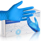 Nitrile Gloves Disposable Gloves (Medium, 100-Count), 4 Mil,Powder Free, Cleaning Service Gloves, Latex Free