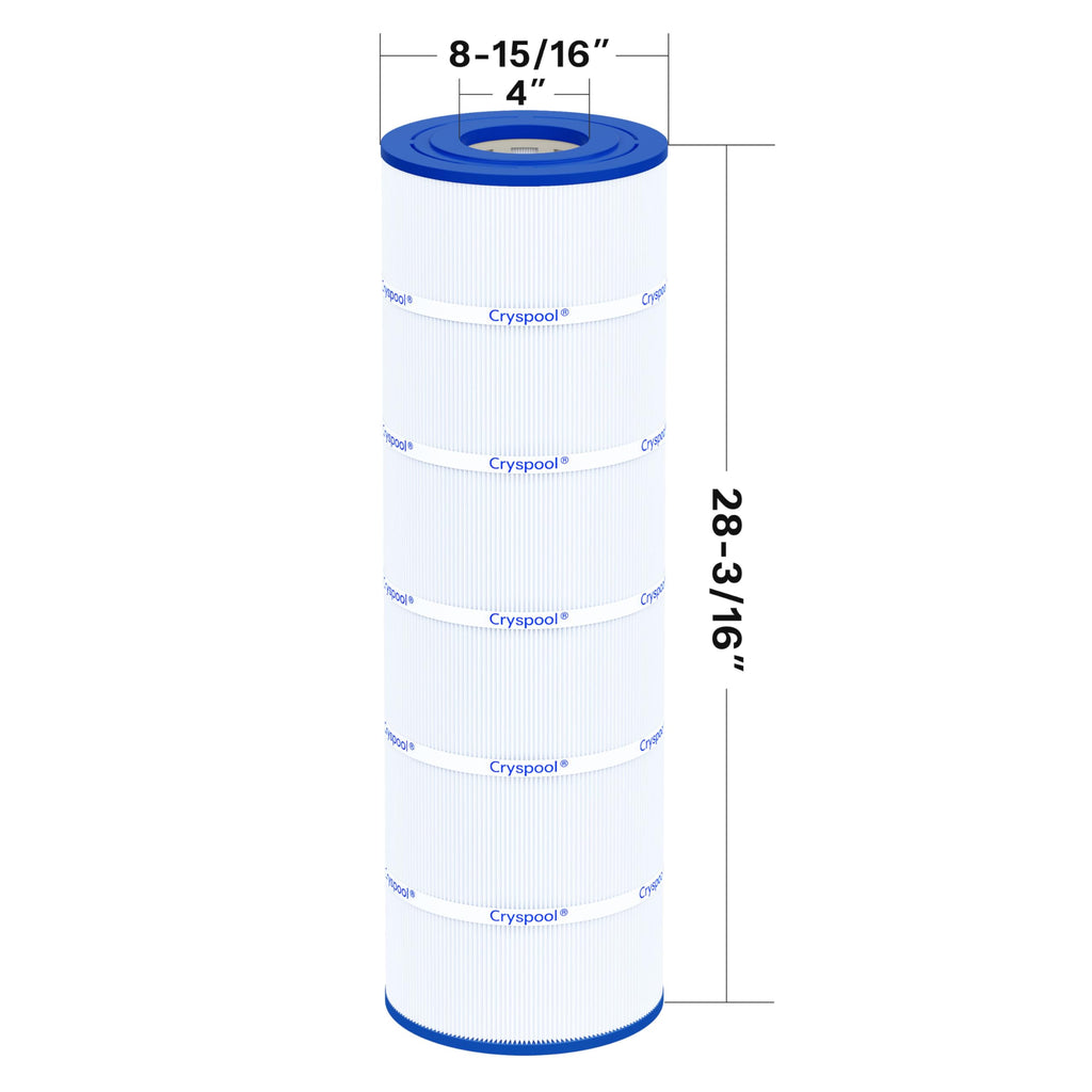 Cryspool® 08060 Filter Compatible with CX1750RE, C1750, C1750E, C1900RE, PA175, C-8417, FC-1294, 817-0175P, 175 Sq. Ft Pool Filter Cartridge, 1 Pack