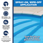 STAR BRITE Home Pool Waterline Cleaner (32 oz Spray) - Scum Remover for Pool Liners, Tiles & Fiberglass Waterlines