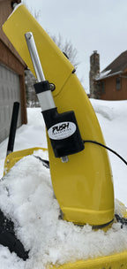 Push Industries Powered Snow Blower Actuator Chute Deflector Control Kit - Designed for Deere, 47", 54", & 60" Snow Blowers (Commercial Grade System)