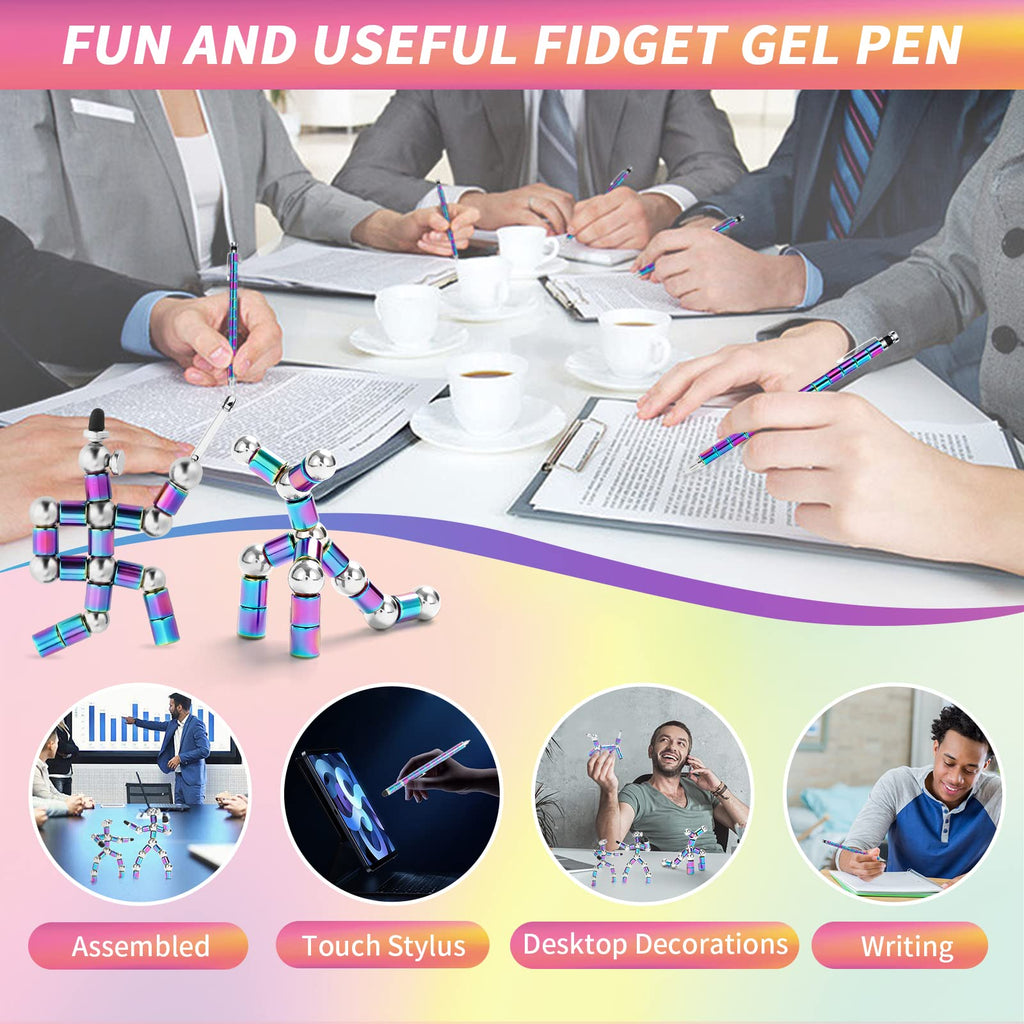 Fidget Gel Pens Girls Gifts - Funny Teen Girls Gifts 7+ Years Old, Cool Birthday Gifts for Daughter Niece, Christmas Stocking Stuffers Women Gifts for Her, Easter Gifts for Kids, Mothers Day Mom Gifts