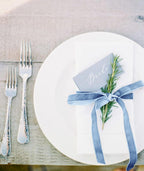 Blue Velvet Ribbon 5/8'' 25 Yards for Christmas Tree, Gift Wrapping, Flower Bouquet, Wreath Decorations, Bow Making