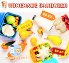 Uncrustable Sandwich Cutter, 12pcs Sandwich Cutter and Sealer sets, Uncrustable Maker, Crustless Sandwich Maker, Bread Cookie Cutters for Boys Girls Lunch & Bento Box (Dinosaur Heart Mouse Star)