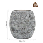 MXMZHXU Sauna Aromatherapy Stone, Sauna Essential Oil Diffuser, Natural Rock with Stainless Steel Bowl for Essential Oils, Spa Accessories